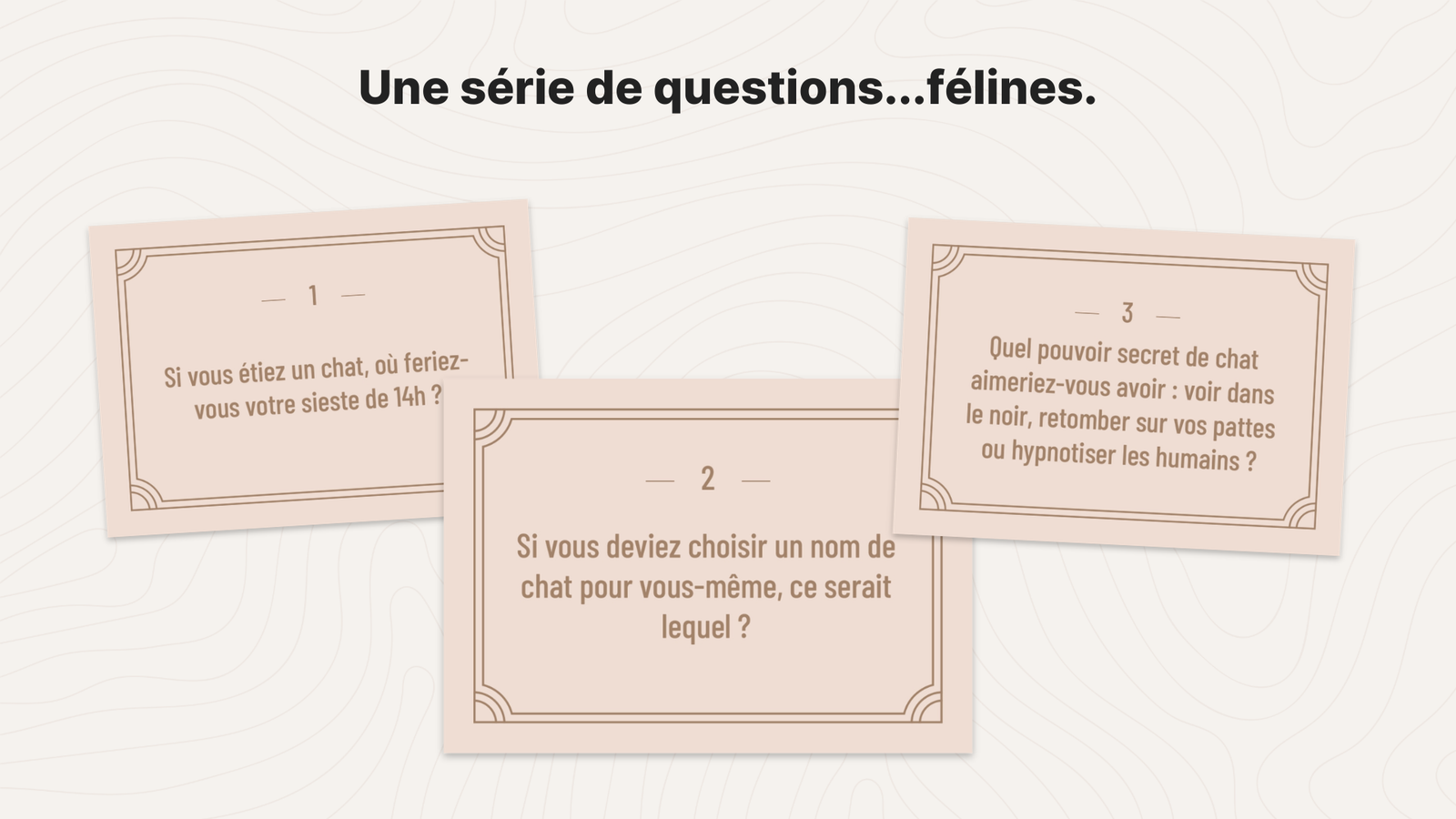Jeu de cartes "Team Purr-Building" - Image 2